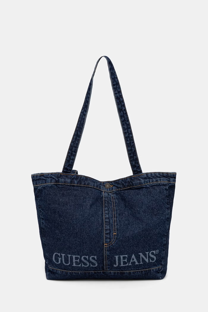 Guess Jeans geantă denim bleumarin M4BZ67.D5RH0