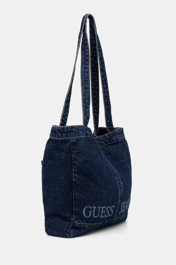 Guess Jeans torba jeansowa M4BZ67.D5RH0 granatowy AW26