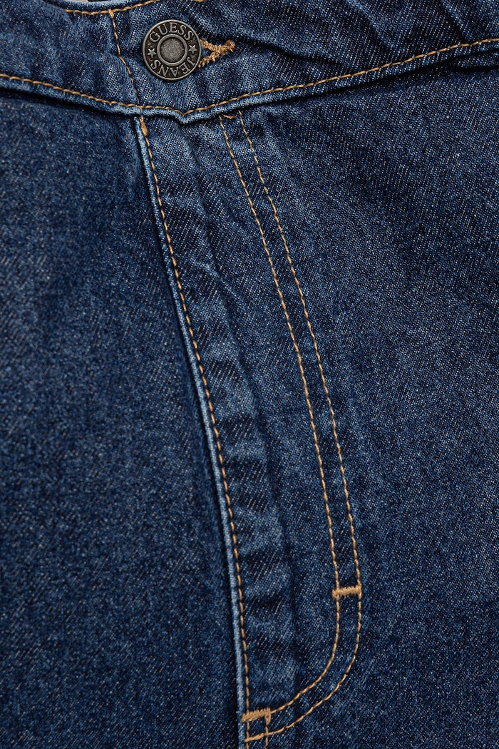 Guess Jeans geantă denim M4BZ67.D5RH0 bleumarin