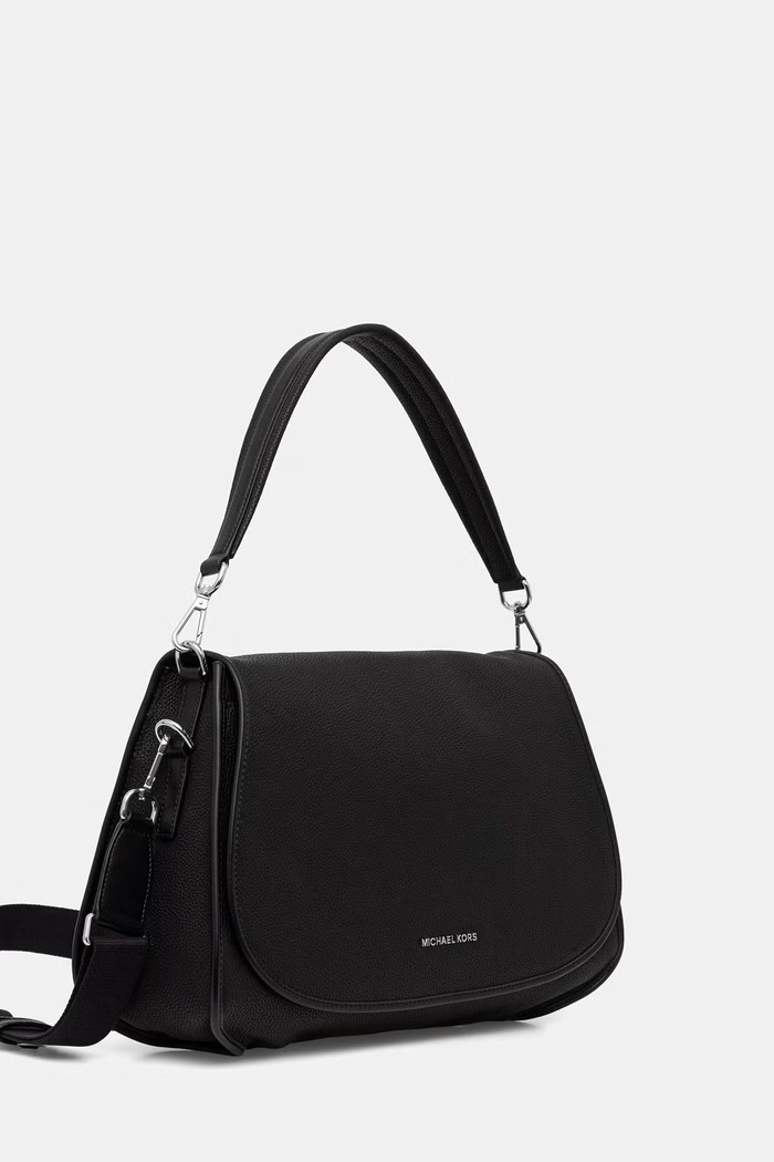 Michael Kors listonoszka męska skórzana Holmes 33T6SX3M4L czarny AW26