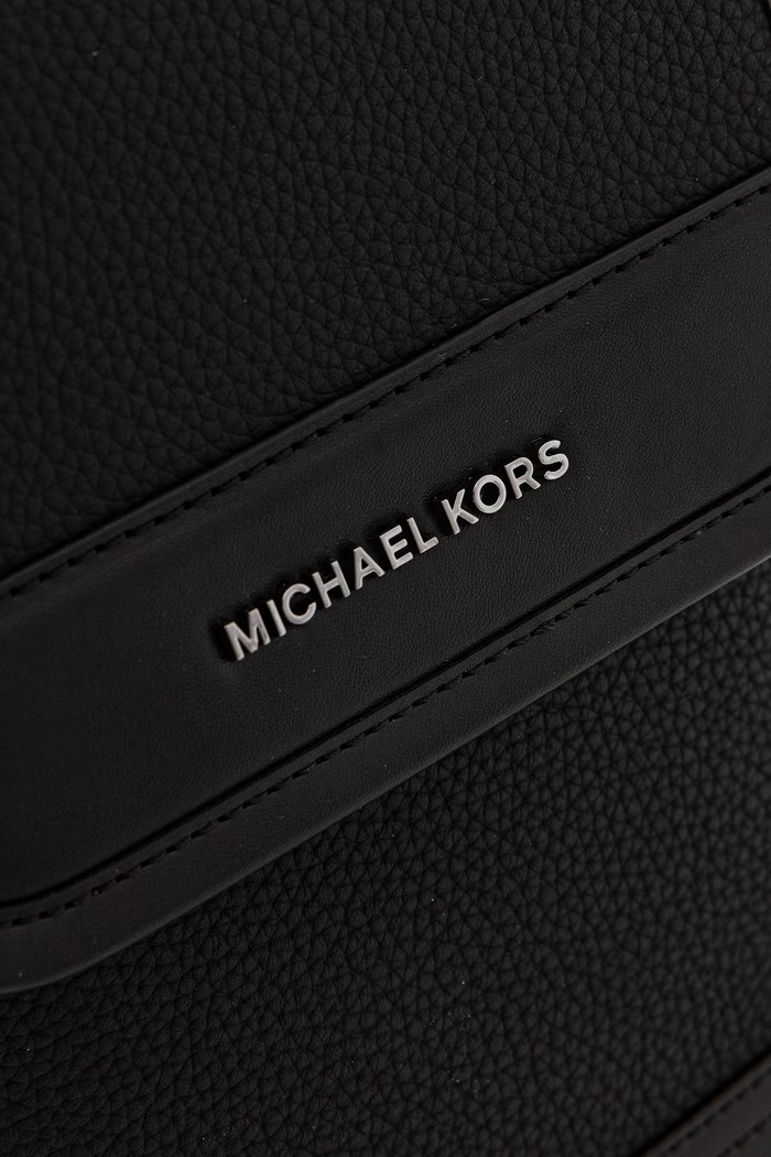Michael Kors plecak męski skórzany HUDSON czarny 33S6LJSC2L
