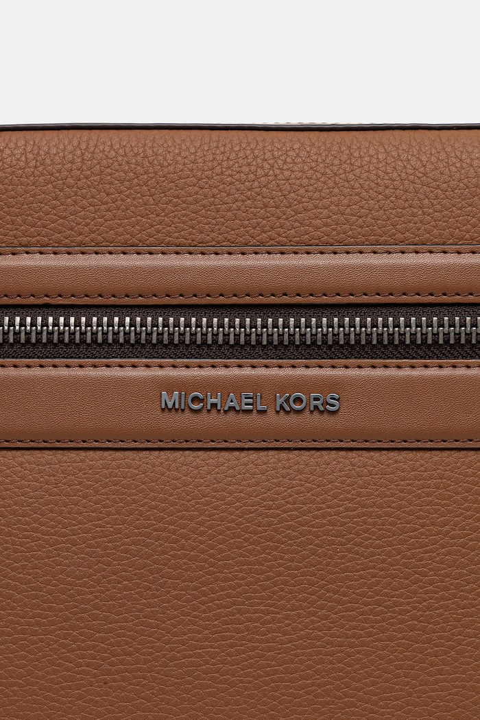 Michael Kors saszetka męska z imitacji skóry brązowy 33T6LJSM1X