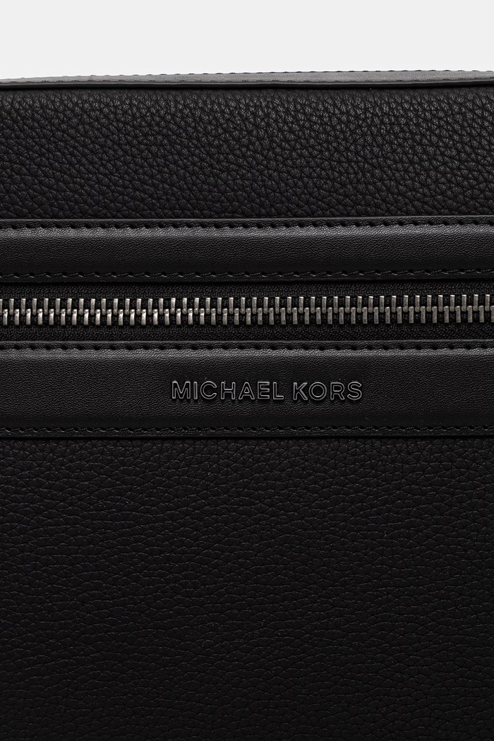 Michael Kors saszetka męska z imitacji skóry czarny 33T6LJSM1X