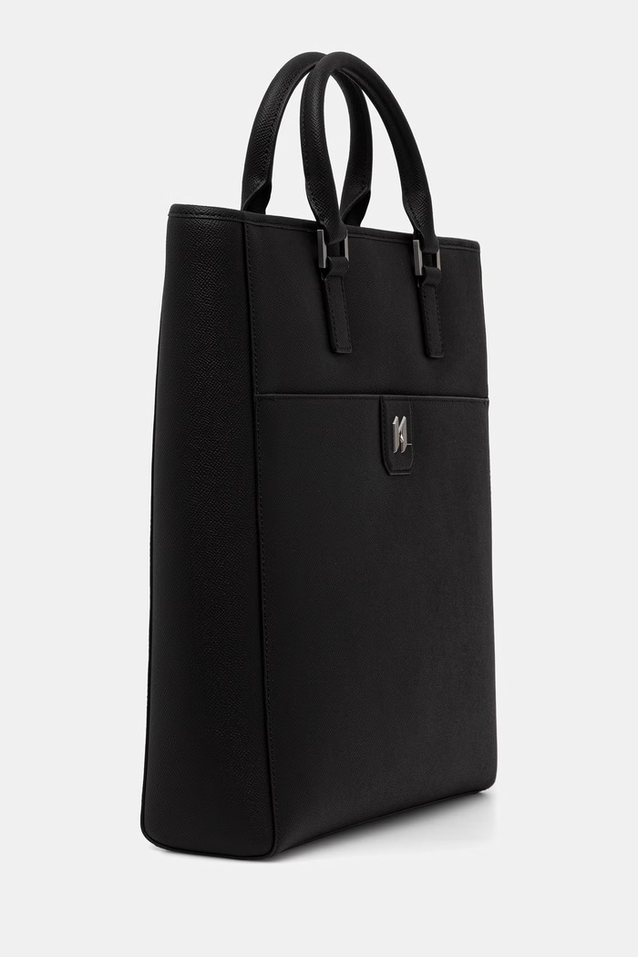 Karl Lagerfeld taška pánska kožená K/MONOGRAM B1M30208 čierna AW26