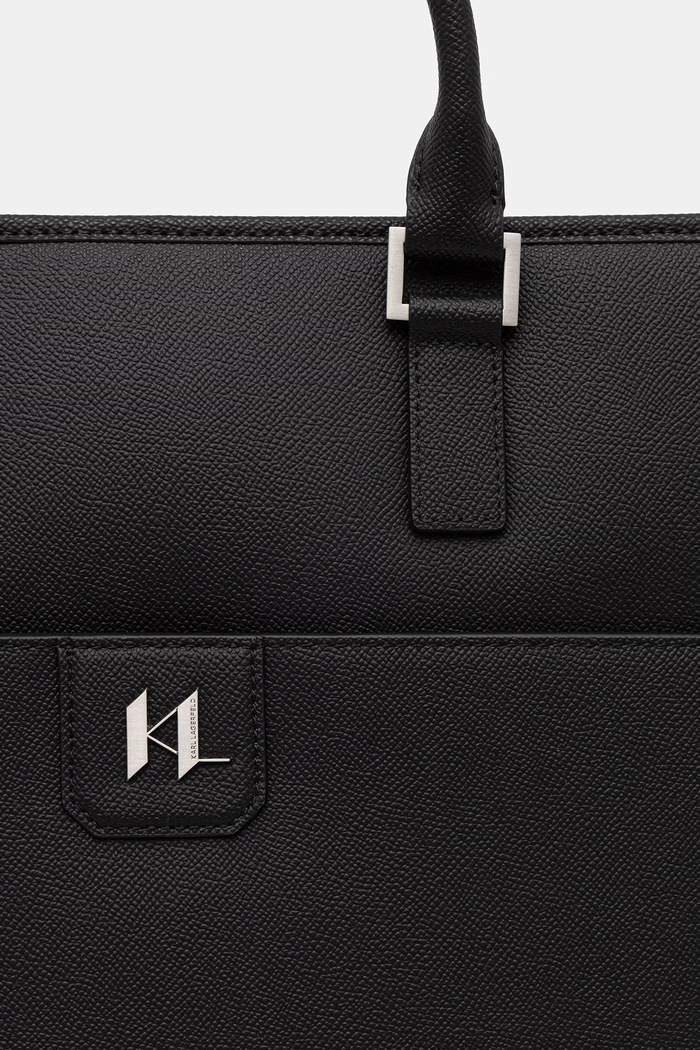 Karl Lagerfeld taška pánska kožená K/MONOGRAM čierna B1M30208