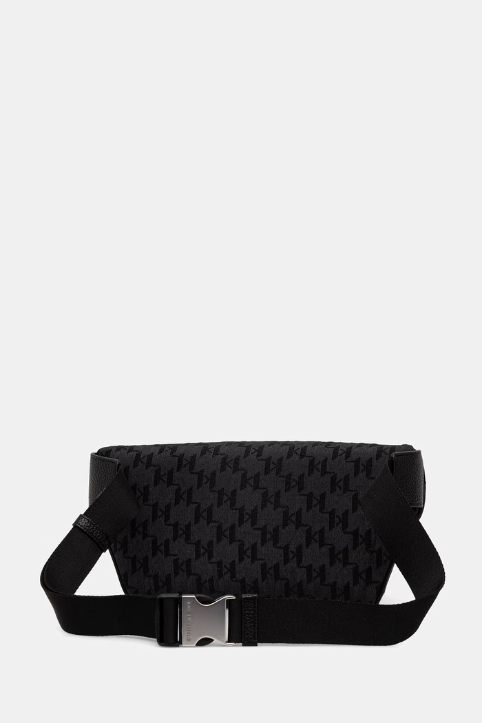 Doplnky Karl Lagerfeld ľadvinka pánska K/MONOGRAM B3M30250 čierna