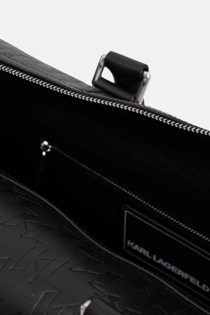 Karl Lagerfeld taška pánská kožená K/LOOM B3M30295 černá