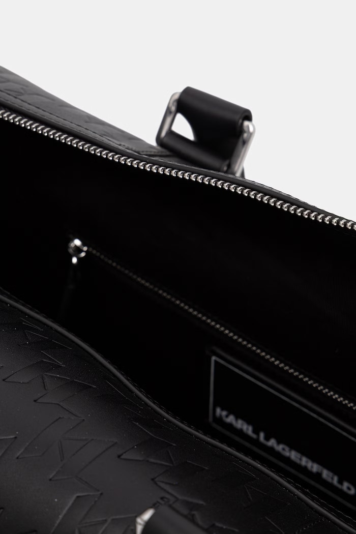 Karl Lagerfeld taška pánská kožená K/LOOM B3M30295 černá