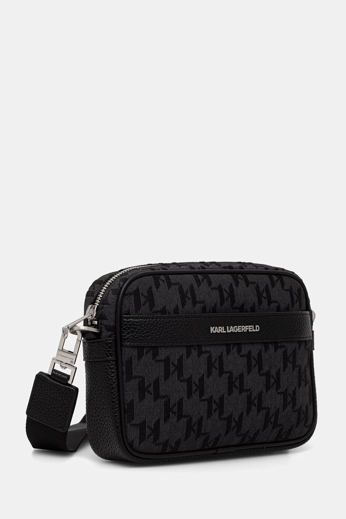 Karl Lagerfeld vrecko pánske K/MONOGRAM B3M30249 čierna AW26