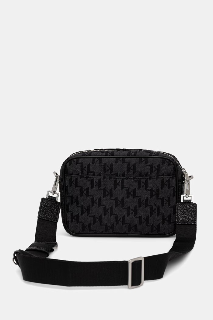 Doplnky Karl Lagerfeld vrecko pánske K/MONOGRAM B3M30249 čierna