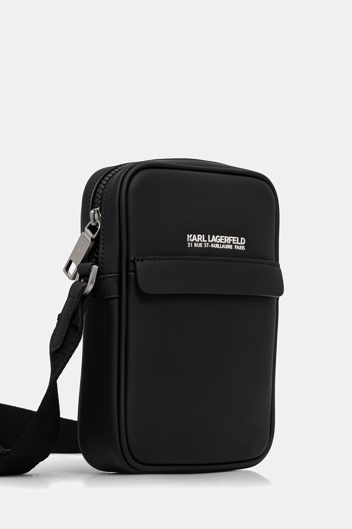 Karl Lagerfeld geantă mică K/ESSENTIAL B3M30275 negru AW26