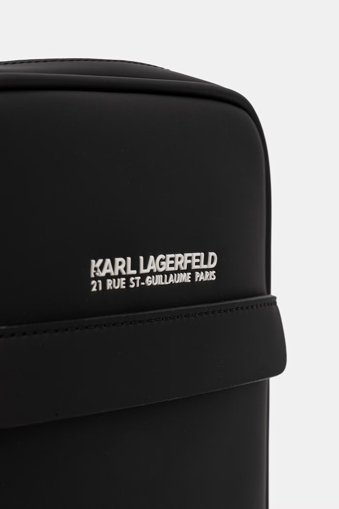 Karl Lagerfeld geantă mică K/ESSENTIAL negru B3M30275