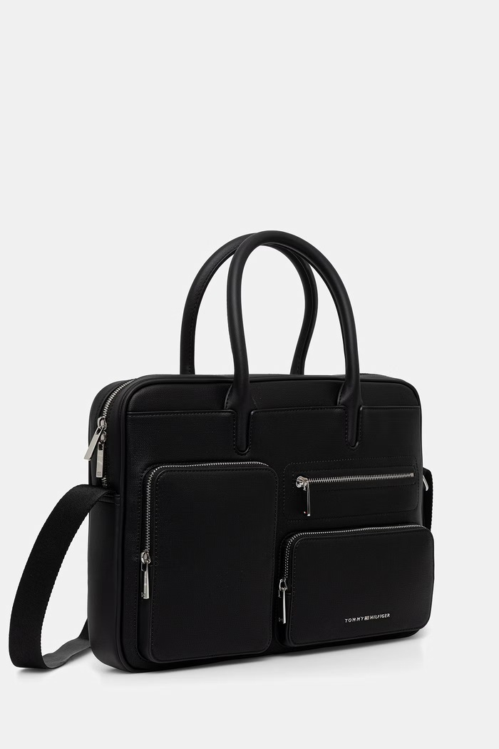 Tommy Hilfiger taška na notebook pánská AM0AM14406 černá AW26