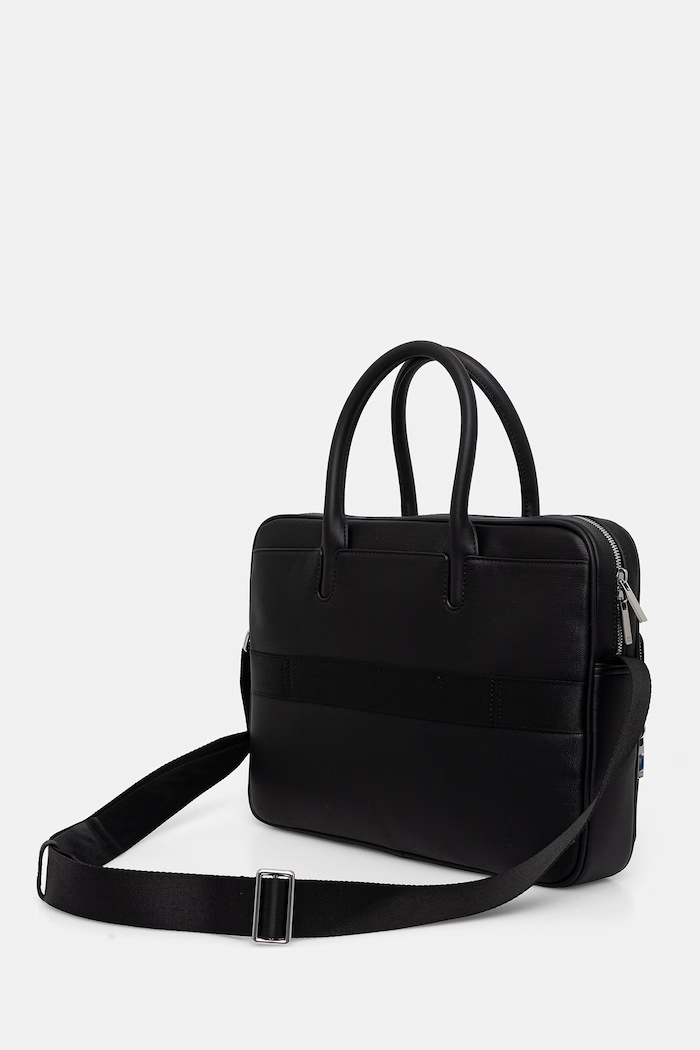 Doplňky Tommy Hilfiger taška na notebook pánská AM0AM14406 černá