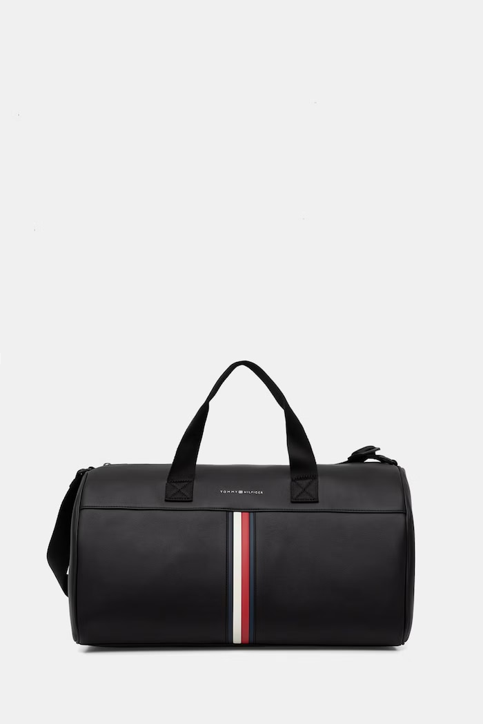 Tommy Hilfiger utazótáska férfi műbőr fekete AM0AM14519