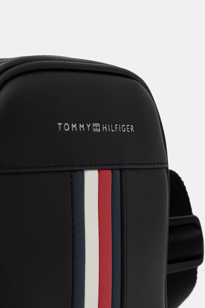 Tommy Hilfiger męskie z imitacji skóry czarny AM0AM14518