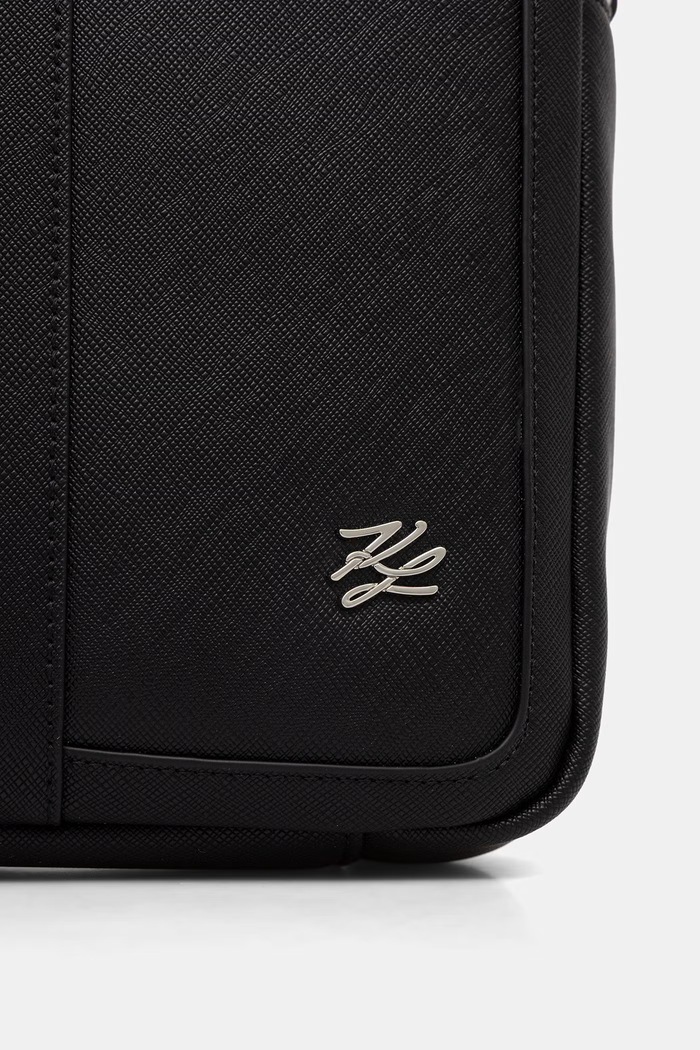 Karl Lagerfeld taška pánska K/AUTOGRAPH čierna B3M30261