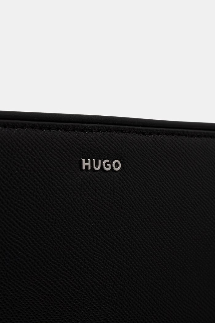 HUGO saszetka męska skórzana GO-BAG CROSSOVER czarny 50569846