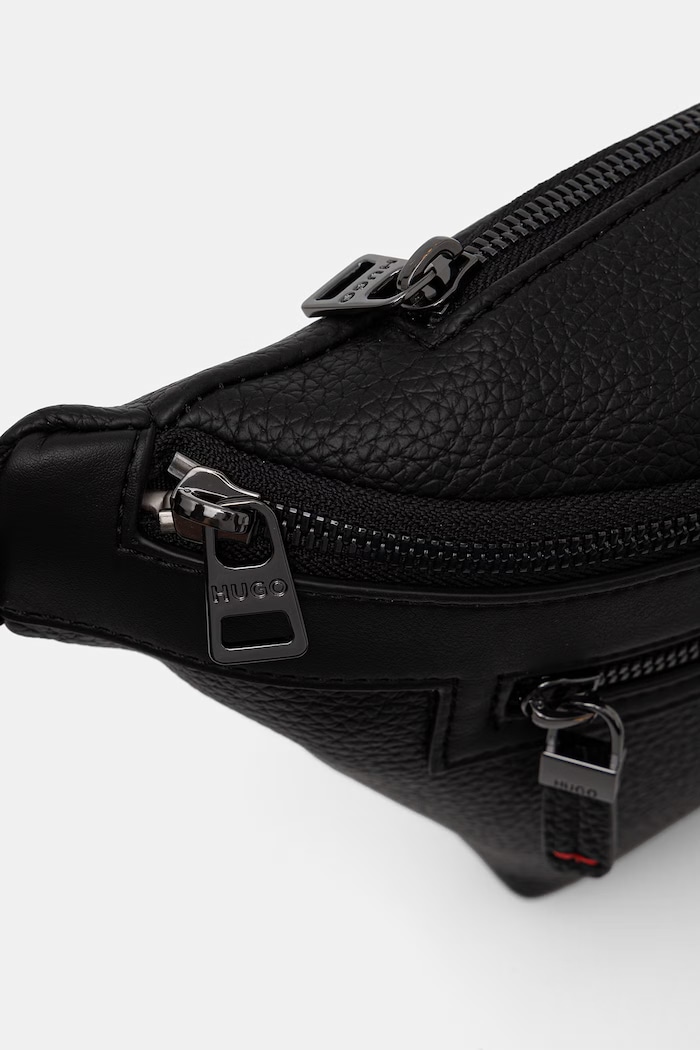 HUGO nerka męska HUKE_BUMBAG czarny 50568365
