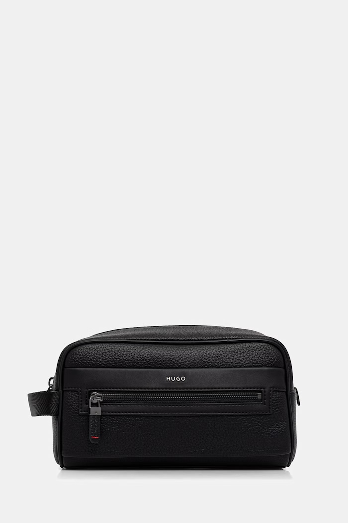 HUGO kosmetyczka męska HUKE_WASHBAG czarny 50568347