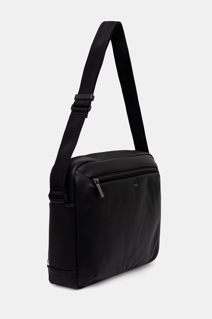BOSS torba za muškarce Jace_Zip Messenger 50574585 crna AW26
