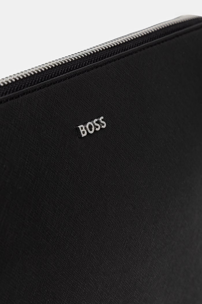 BOSS tasak férfi bőr Northon_Clutch fekete 50572464