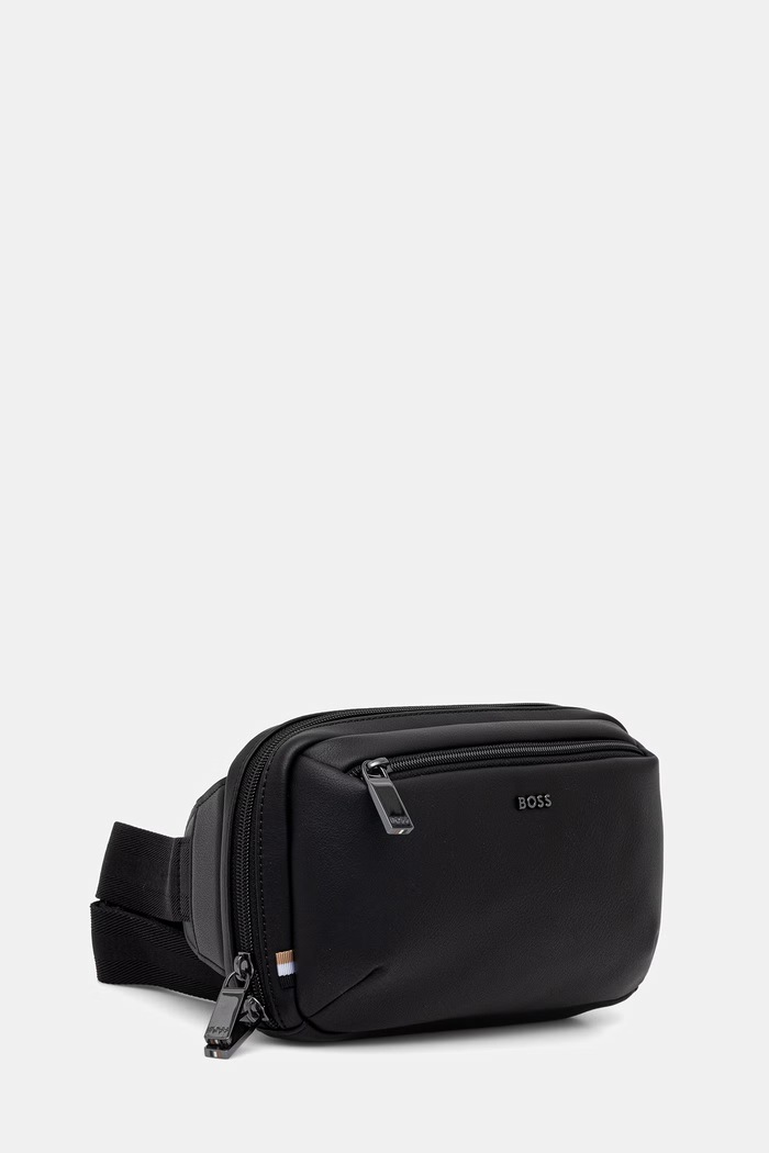 BOSS borsetă pentru bărbați Jace_Bumbag 50567871 negru AW26
