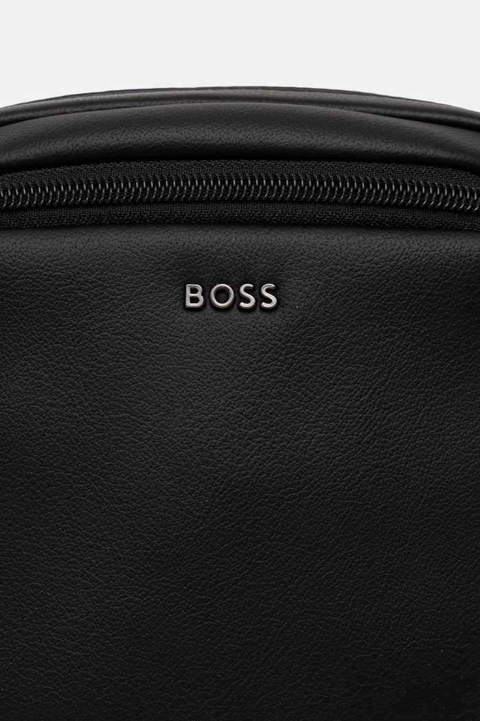 BOSS geantă mică pentru bărbați, cu imitație de piele Jace_NS Zip 50567845 negru
