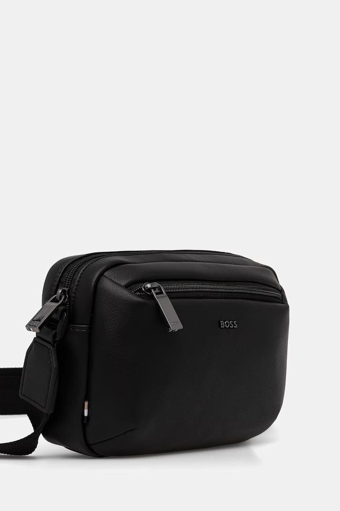 BOSS geantă mică pentru bărbați Jace_EW Crossbody 50567844 negru AW26