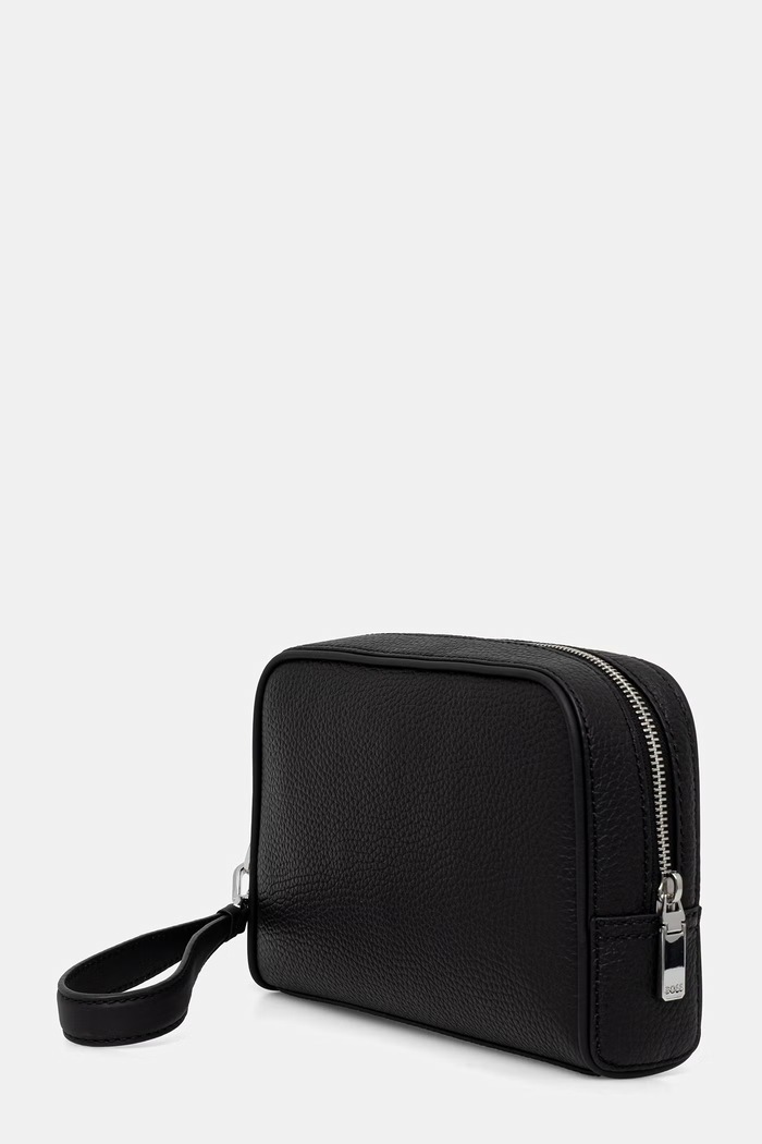 Kiegészítők BOSS tasak férfi bőr New Crosstown_Clutch 50567685 fekete