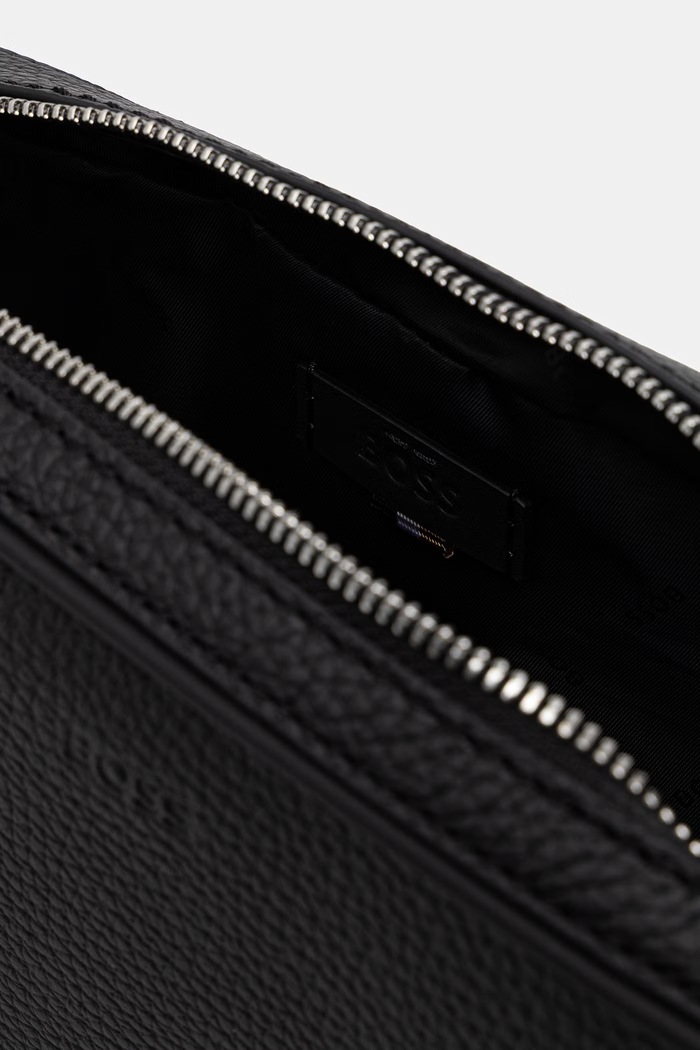 BOSS tasak férfi bőr New Crosstown_Clutch fekete 50567685
