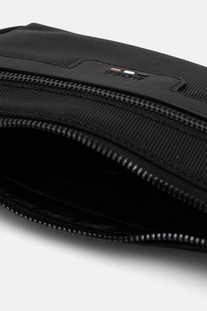 BOSS pasna torbica moška Ray_N_Flat Bumbag črna 50567680
