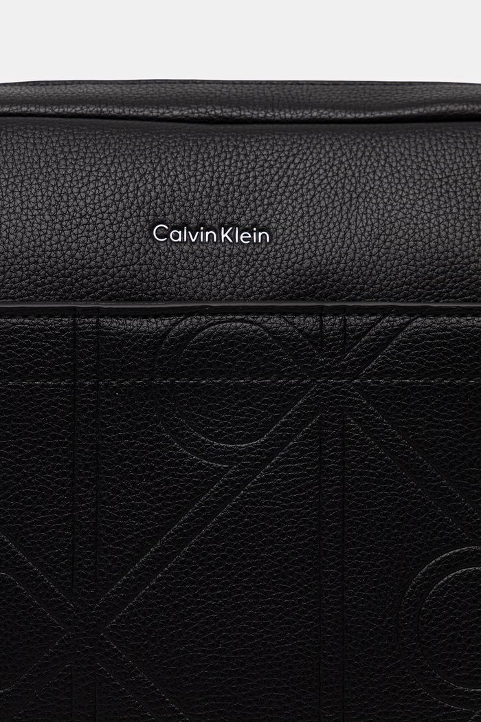 Akcesoria Calvin Klein torba męska z imitacji skóry LV04D3526G czarny