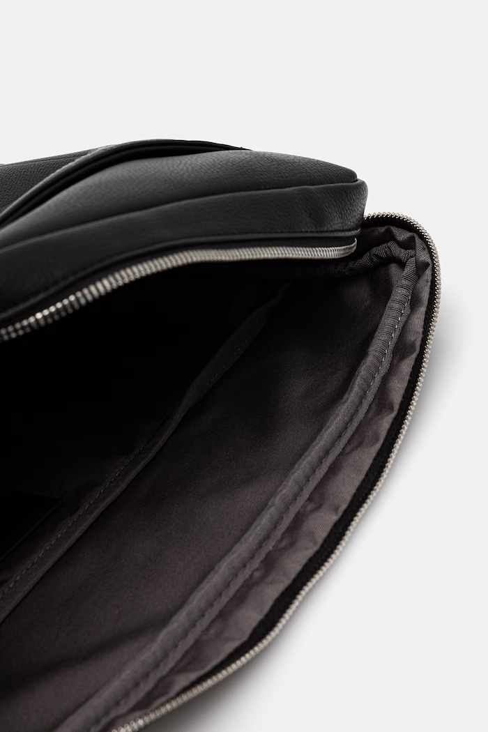 Calvin Klein torba męska z imitacji skóry LV04D3526G czarny