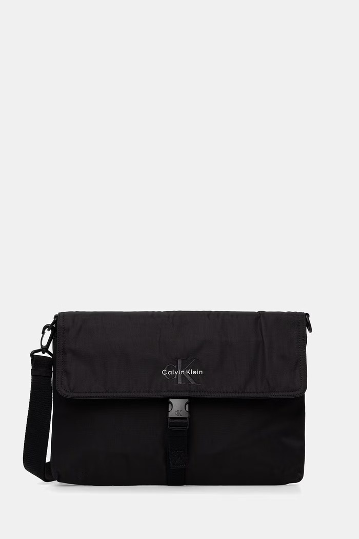 Calvin Klein torba za prenosnik moška črna LV04D1222G