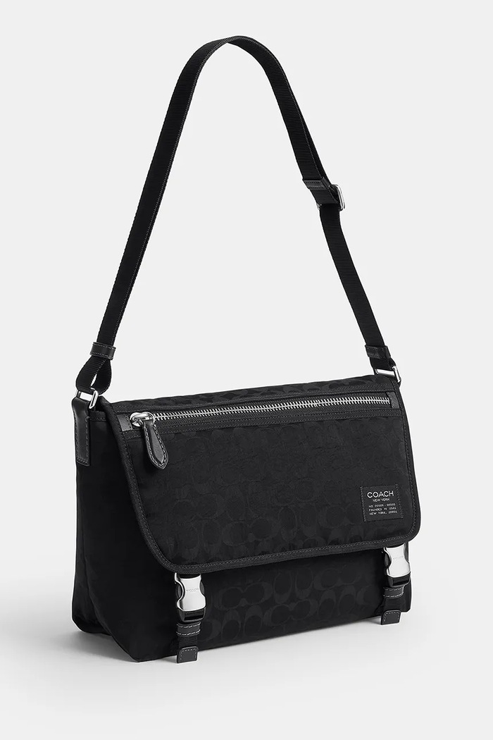 Akcesoria Coach torba męska Lane Messenger CEQ96 czarny