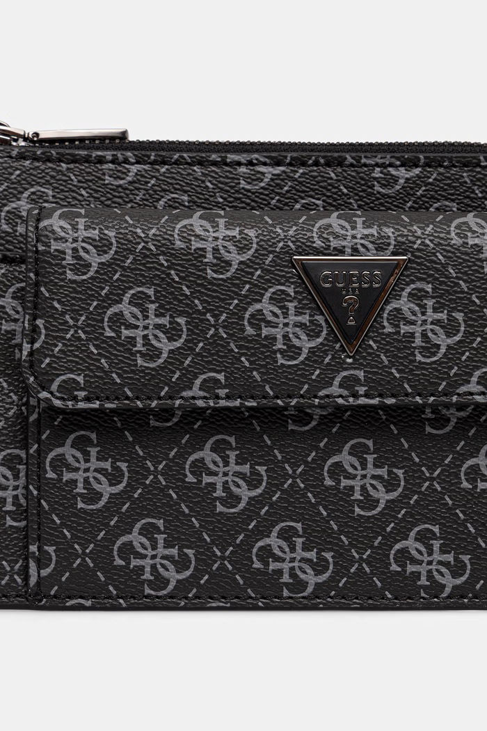 Guess vrecko pánske z imitácie kože MILANO čierna HMMILO.P6391