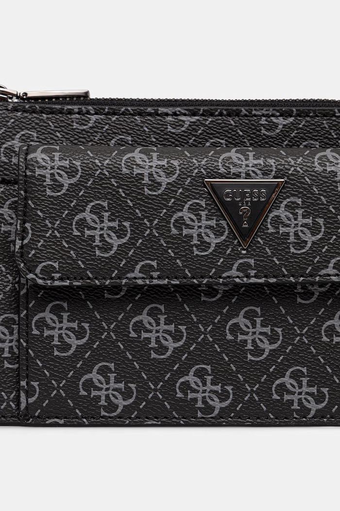 Guess vrecko pánske z imitácie kože MILANO čierna HMMILO.P6391