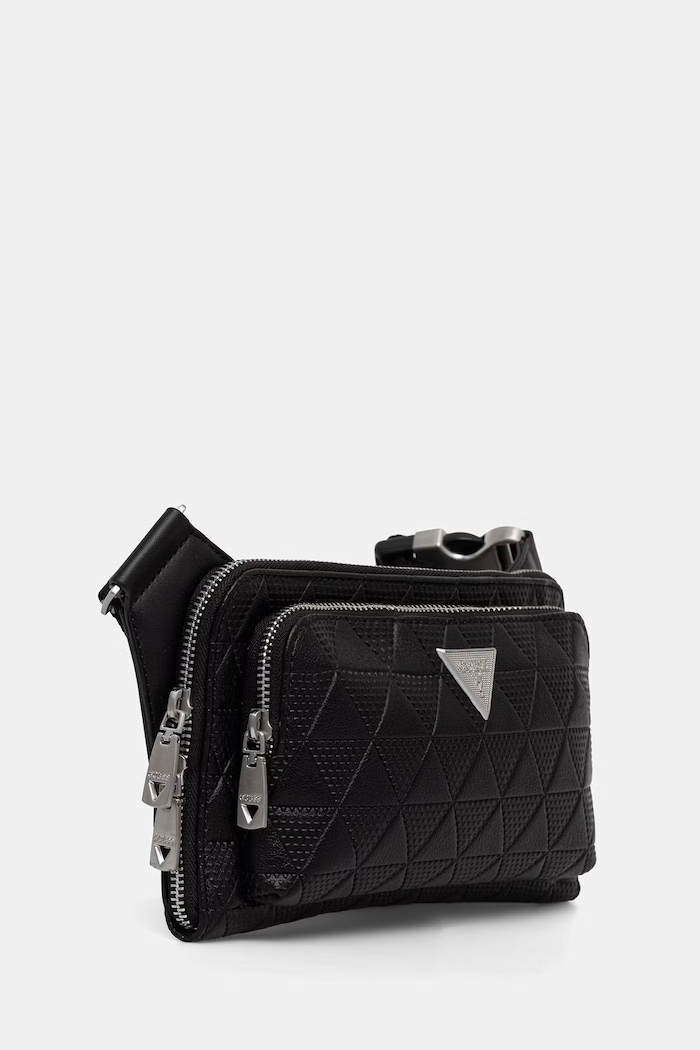 Guess ľadvinka pánska TORINO HMTOTE.P6231 čierna AW26