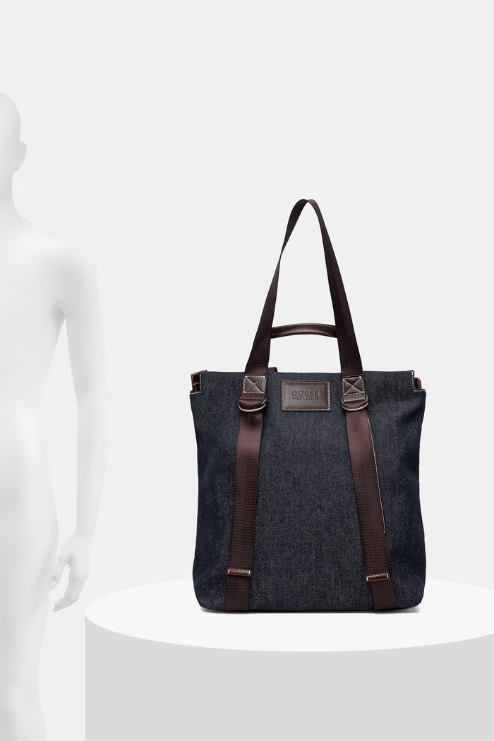 Guess torba męska jeansowa OSLO HMOSDE.P6312