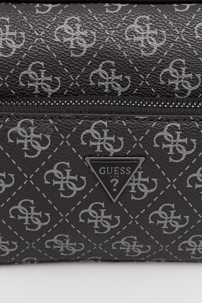 Guess vrecko pánske z imitácie kože MILANO čierna HMMILO.P6398