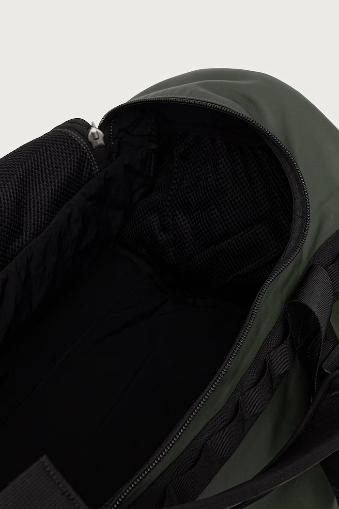 Leather Pack Base Camp Duffel torba podróżna skórzana The North Face zielony NF0A8NTGNLW1