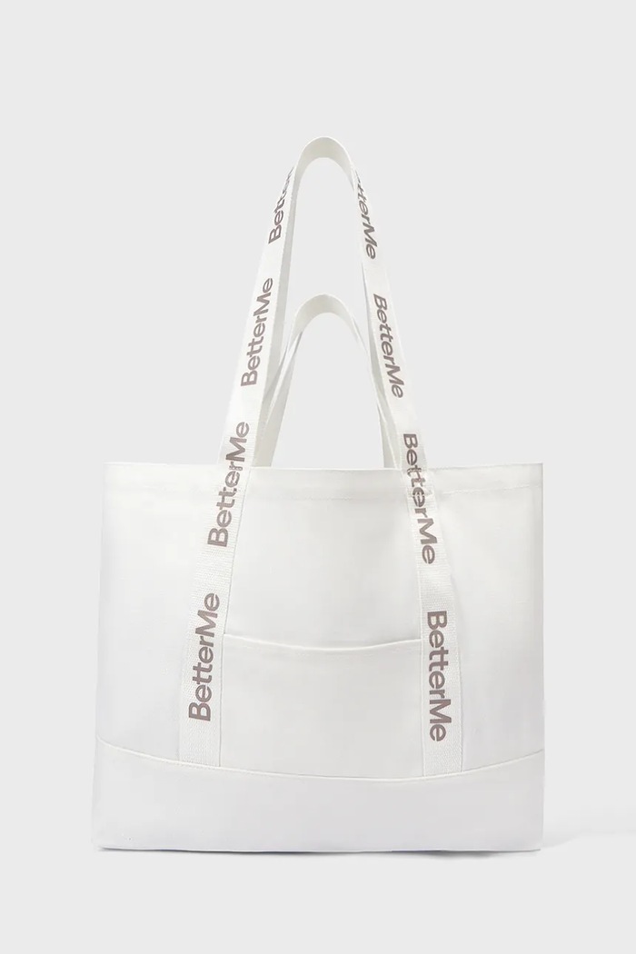 BetterMe Torba materiałowa Canvas Tote beżowy BAG00001