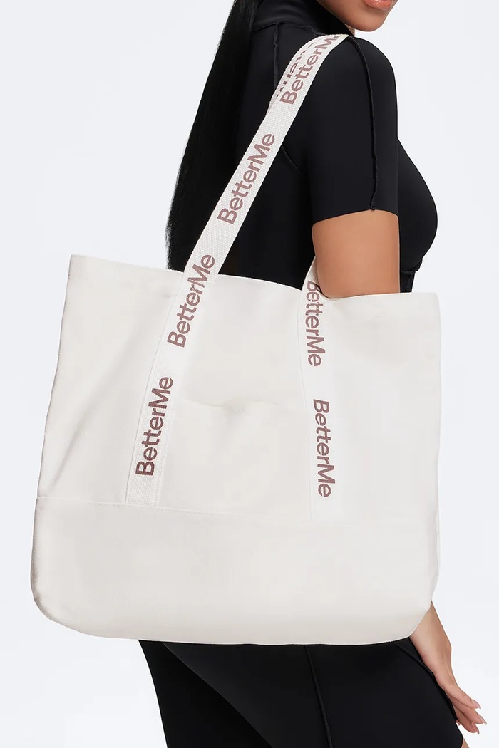 Torba materiałowa Canvas Tote BetterMe BAG00001 beżowy
