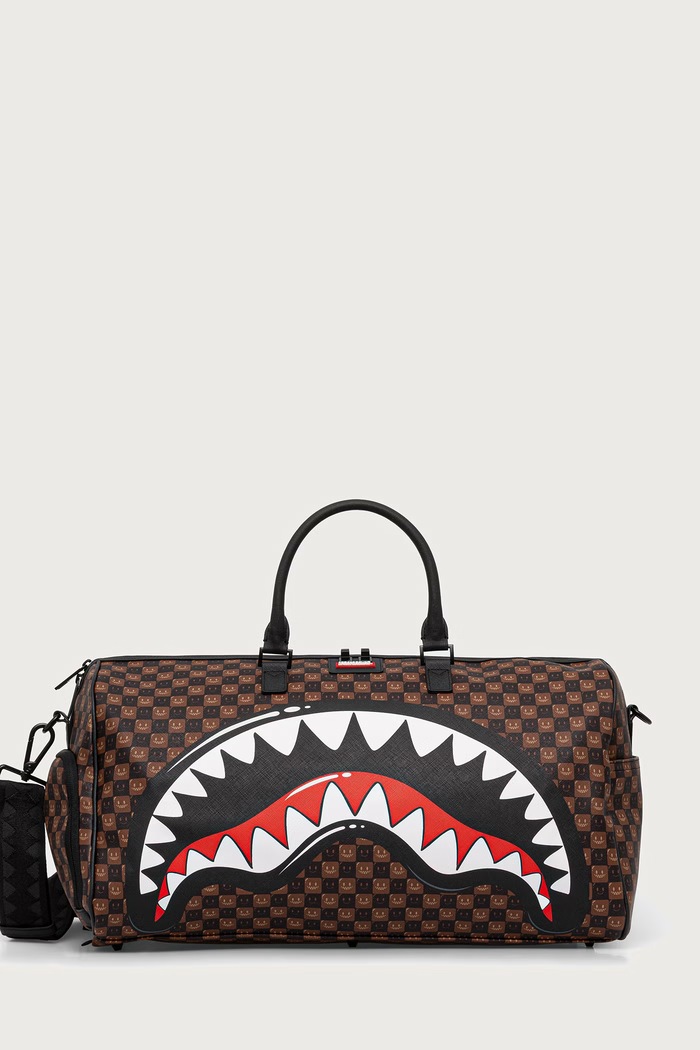 Sprayground Torba podróżna SHARKS IN PARIS brązowy 910D9306NSZ