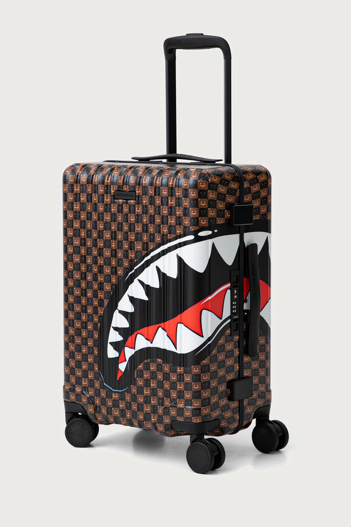 Sprayground Walizka SHARKS IN PARIS 910CL327NSZ brązowy AW26