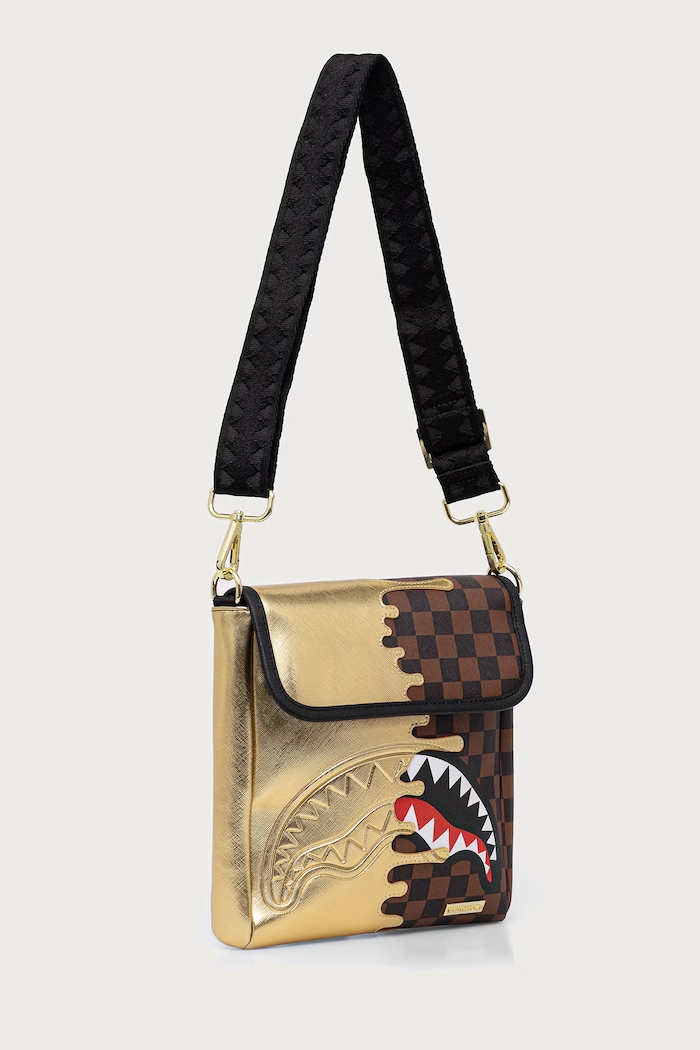 Sprayground Saszetka SHARKS IN PARIS 910B9340NSZ brązowy AW26
