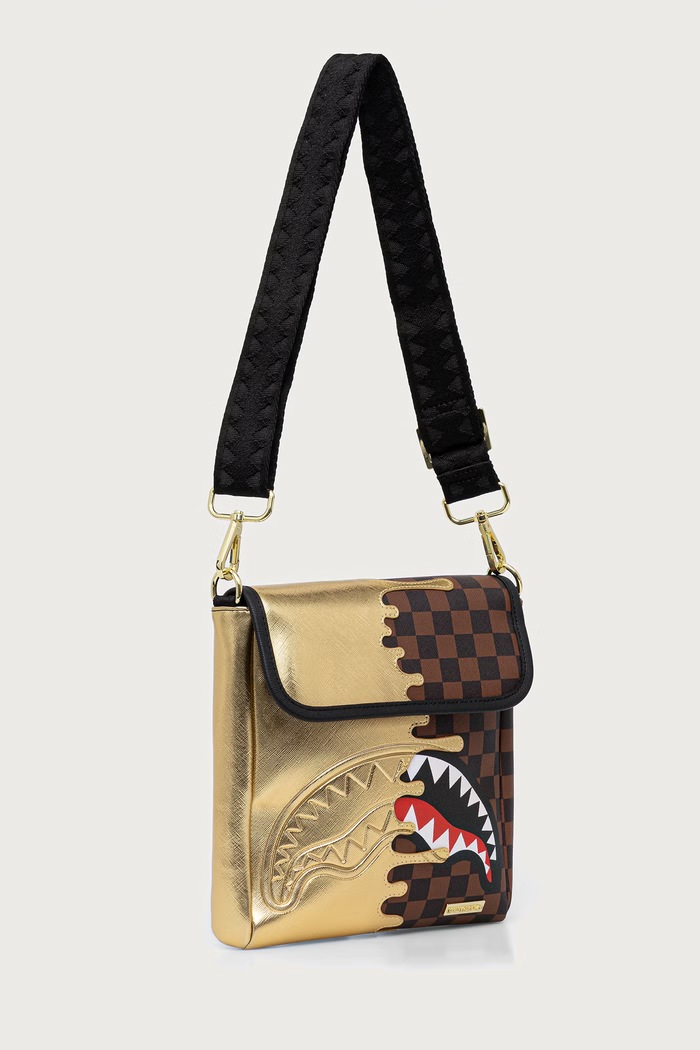 Sprayground Saszetka SHARKS IN PARIS 910B9340NSZ brązowy AW26