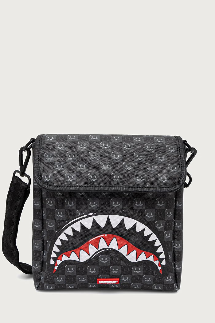 Sprayground Saszetka SHARKS IN PARIS szary 910B9314NSZ