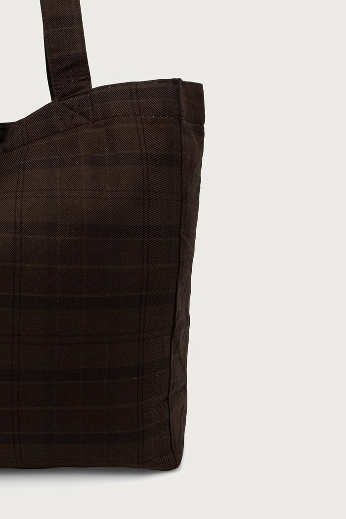 Akcesoria Barbour Shopperka bawełniana UBA0798 brązowy